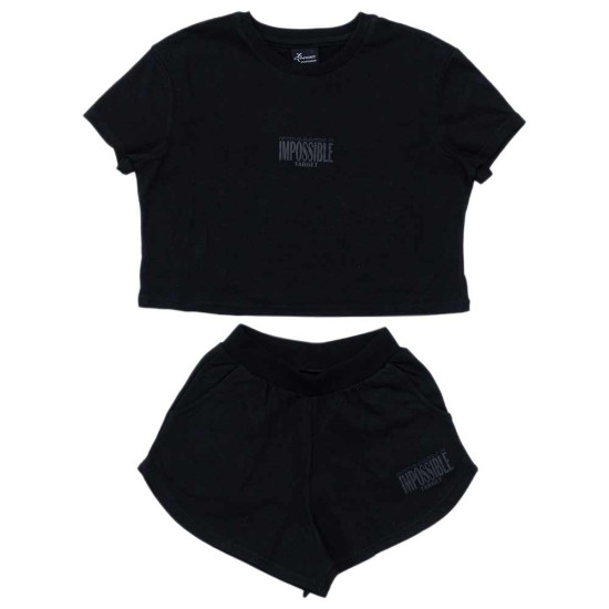 Target Παιδικό σετ Girl's Crop Top & Shorts Jersey Set "Impossible" Target Παιδικό σετ Girl's Crop Top & Shorts Jersey Set "Impossible"
